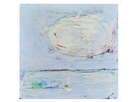 hellblaues Bild 100 x 80 cm