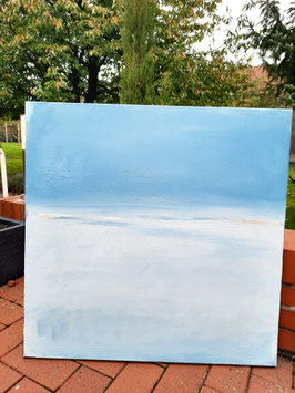 80 x 80 cm - Schleichende Wege