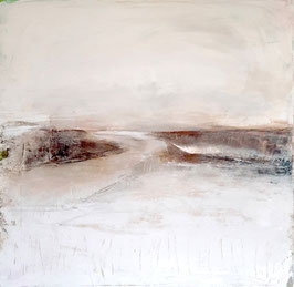 weisses Bild 60 x 60 cm
