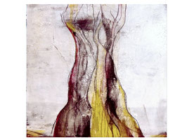 Weißes Bild auf 100 x 160 cm