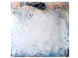 weisses Bild auf 110 x 130 cm