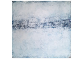 weißes Bild auf 100 x 100 cm
