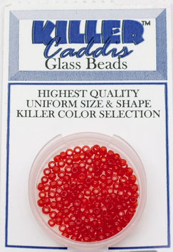 Wapsi KILLER CADDIS GLASS BEADS Claret Small 2,2mm