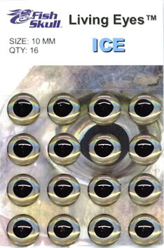 Fish Skull LIVING EYES Ice 10mm