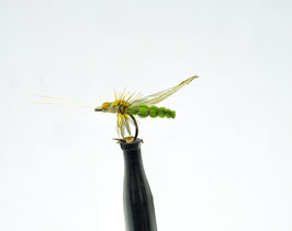 J:son CADDIS ADULT 3 Cinnamon Br. & Apple Green