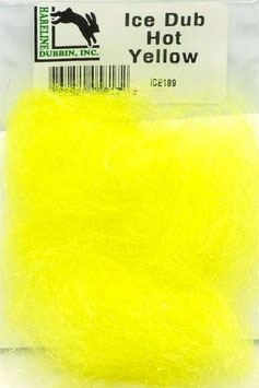 Hareline ICE DUB UV Hot Yellow ICE189