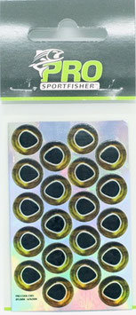 Pro Sportfisher COOL EYES Golden 12mm