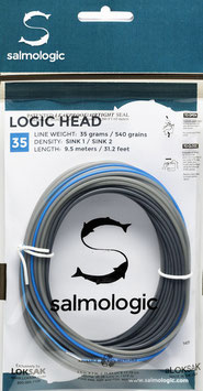 Salmologic LOGIC HEAD 35g./ 540grains SINK1/ SINK2