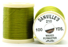 Danville's FLYMASTER PLUS 210 Denier Waxed Olive