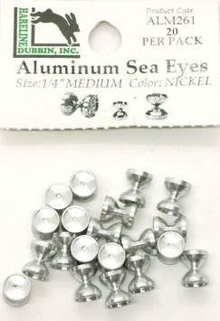 Hareline ALUMINUM SEA EYES Medium