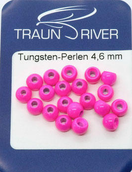 Traun River TUNGSTENKUGELN 4,6mm Fluo Rot