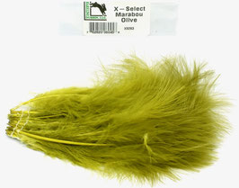 Hareline X- SELECT MARABOU Hot Olive XS263