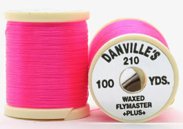 Danville's FLYMASTER PLUS 210 Denier Waxed Hot Pink TPS501
