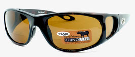 Flying Fisherman NASSAU READERS +1.50 Black Amber