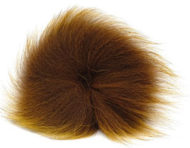 Orkla Fur & Feather ARCTIC FOX TAIL Dark Brown