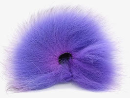 Orkla Fur & Feather ARCTIC FOX TAIL Purple