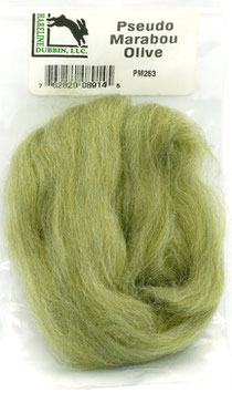 Hareline PSEUDO MARABOU Olive PM263