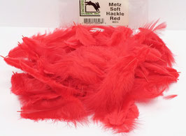 Hareline METZ SOFT HACKLE Red MH310