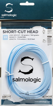 Salmologic SHORT CUT HEAD 22g./ 340grains FLOATING