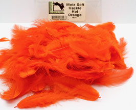 Hareline METZ SOFT HACKLE Hot Orange MH187