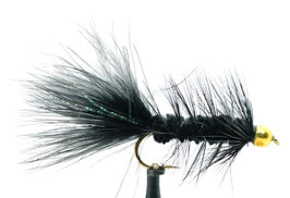 Yangoo GH WOOLY BUGGER Black #6