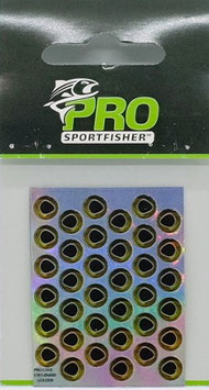 Pro Sportfisher COOL EYES Golden 6mm