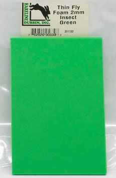 Hareline THIN FLY FOAM Insect Green 2FF193