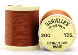 Danville's FLYMASTER 70 Denier Waxed Brown TFS047