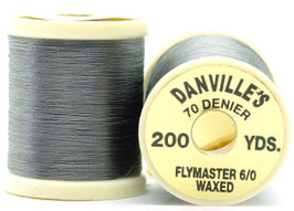 Danville's FLYMASTER 70 Denier Waxed Gray TFS135