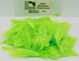 Hareline MINI MARABOU Chartreuse MM54