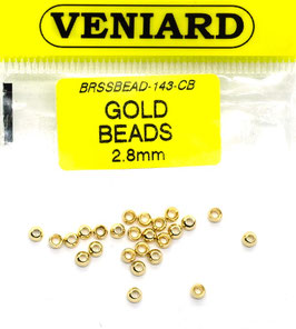 Veniard GOLD BEADS 2,8mm