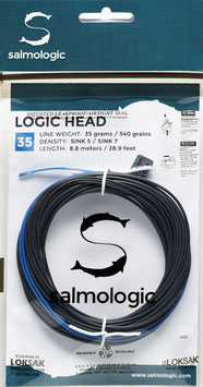 Salmologic LOGIC HEAD 35g./ 540grains SINK5/ SINK7