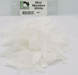 Hareline MINI MARABOU White MM373