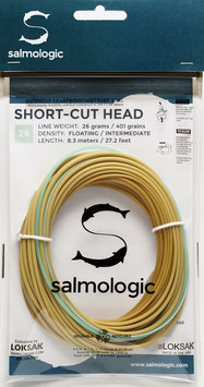 Salmologic SHORT CUT HEAD 26g./ 401grains FLOATING/ INTERMEDIATE