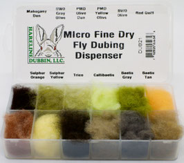 Hareline MICRO FINE DRY FLY DUBBING DISPENSER