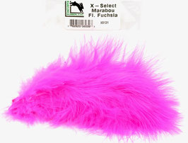 Hareline X- SELECT MARABOU Fl. Fuchsia XS131