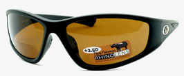 Flying Fisherman FALCON READERS +2.50 Black Amber