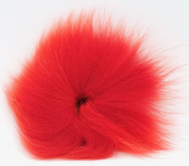 Orkla Fur & Feather ARCTIC FOX TAIL Fl. Red