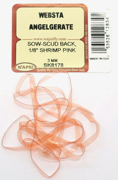 Wapsi SOW- SCUD BACK 3mm Shrimp Pink SK8178