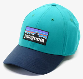 Patagonia P6 LOGO STRETCH FIT HAT L/XL