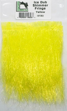 Hareline ICE DUB SHIMMER FRINGE Yellow ISF383