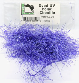 Hareline UV POLAR CHENILLE Purple PCUV298