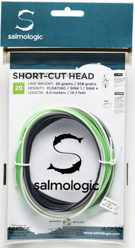 Salmologic SHORT CUT HEAD 20g./ 308grains FLOATING/ SINK1/ SINK4