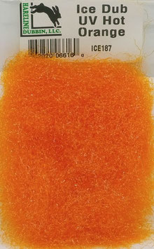 Hareline ICE DUB UV Hot Orange ICE187