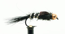 Yangoo TUNGSTEN HARE'S EAR Black Copper #12 Barbless