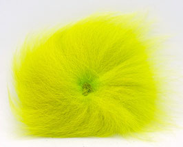 Orkla Fur & Feather ARCTIC FOX TAIL Fl. Lime