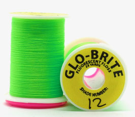 GLO BRITE FLOSS 12 Fl. Chatreuse