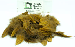 Hareline GRIZZLY MARABOU Brown GRIZM40