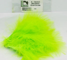 Hareline X- SELECT MARABOU Chartreuse XS54