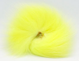 Orkla Fur & Feather ARCTIC FOX TAIL Fl. Yellow